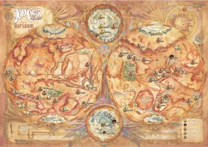 John Carter of Mars: Barsoom and Korad Maps - PDF