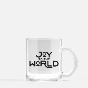 Joy to the World glass mug | 11 oz