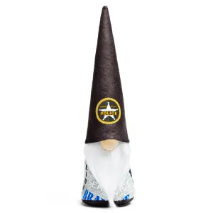 Joyful Police Officer Gnome
