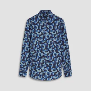 Julian EcoVero Geometric Shirt