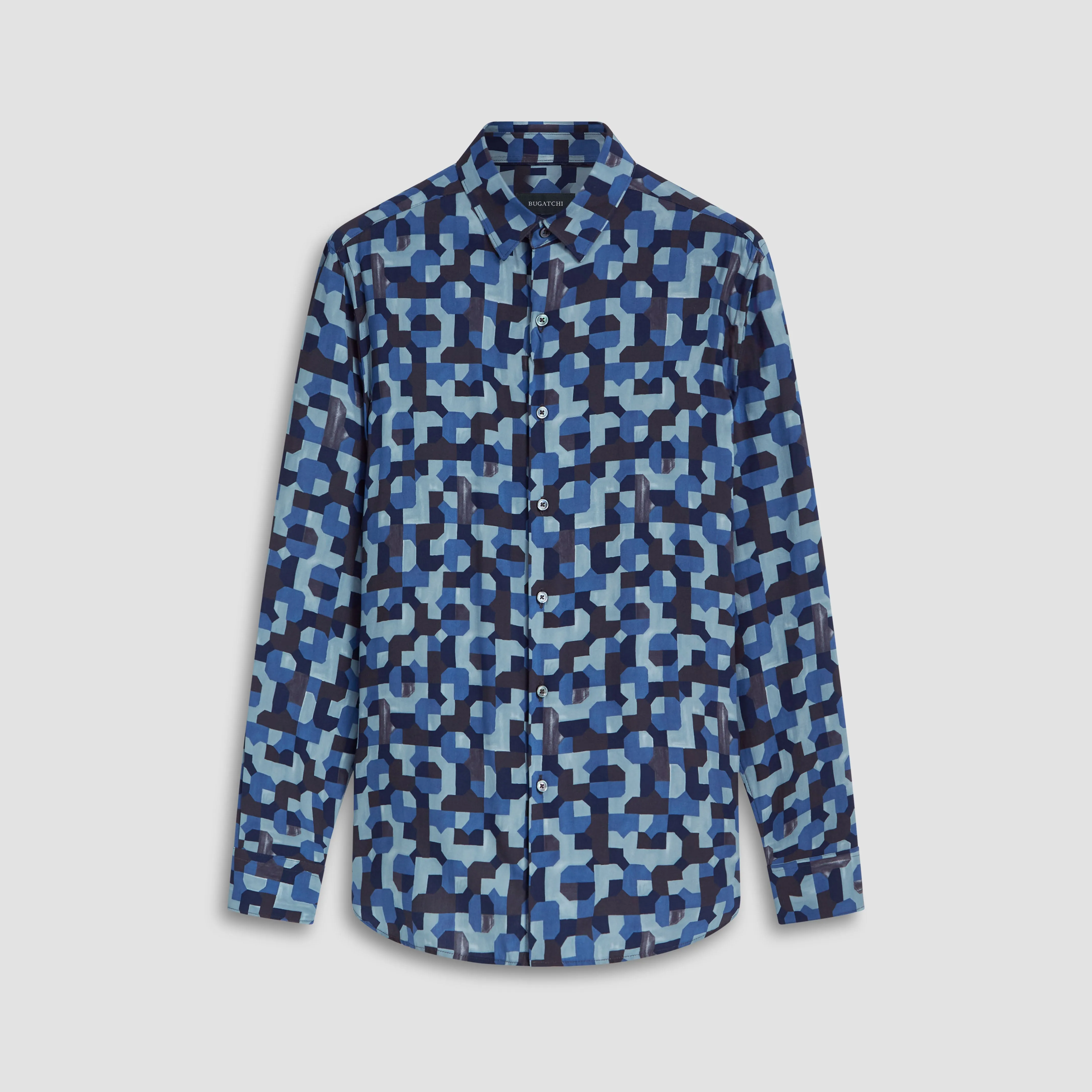 Julian EcoVero Geometric Shirt