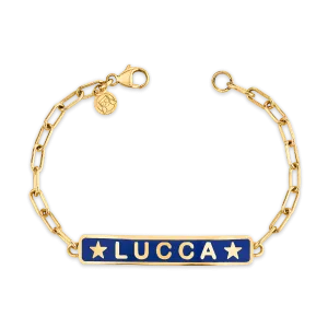 Kids Enamel Star ID Bracelet