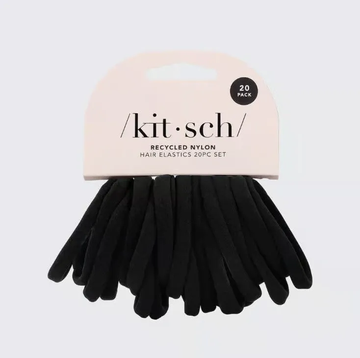 Kitsch Eco-Friendly Nylon Elastics 20pc Sets
