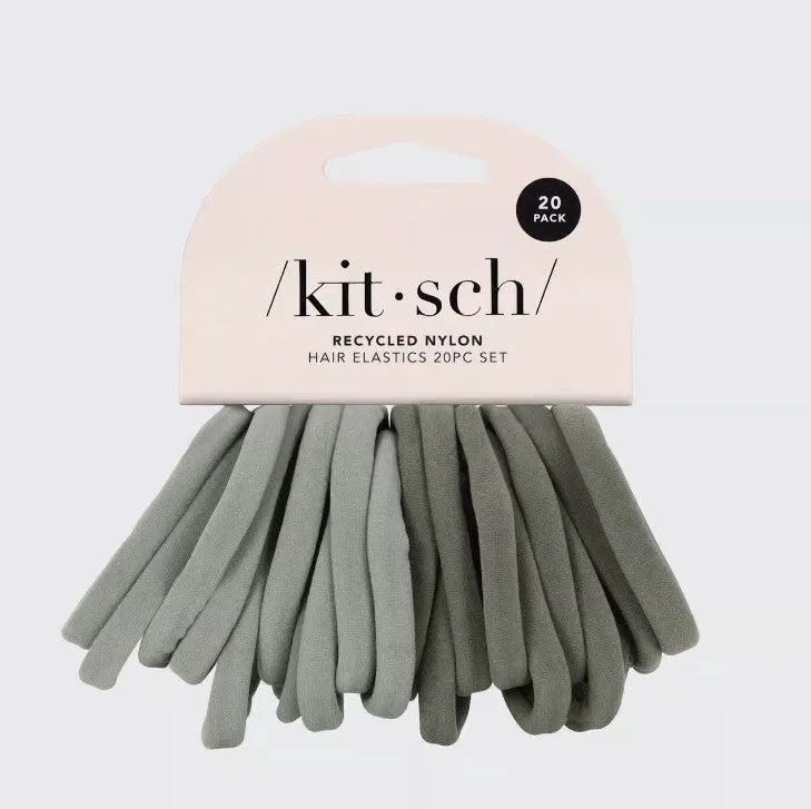 Kitsch Eco-Friendly Nylon Elastics 20pc Sets