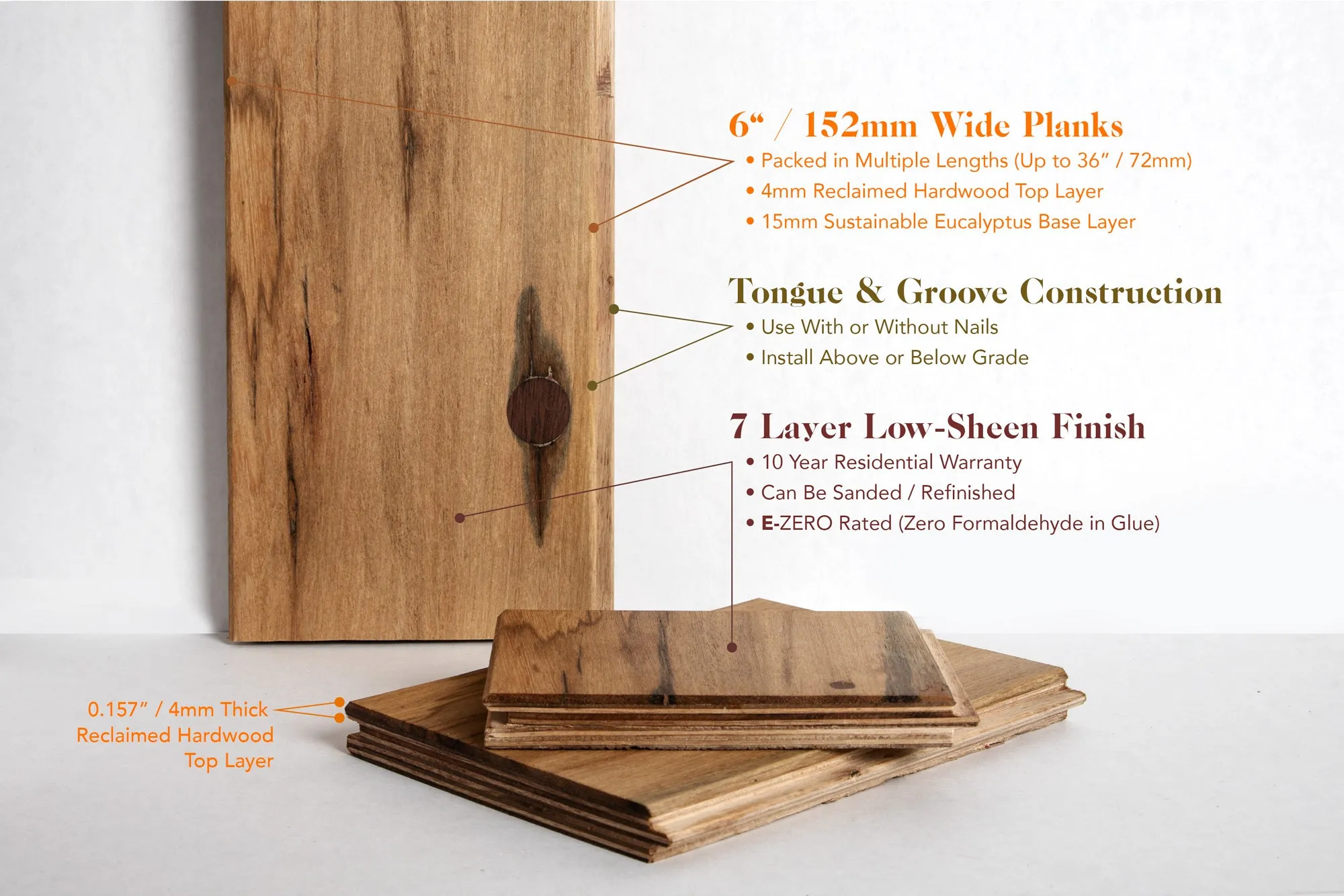 Kudmai Engineered Wood Flooring - NUDE
