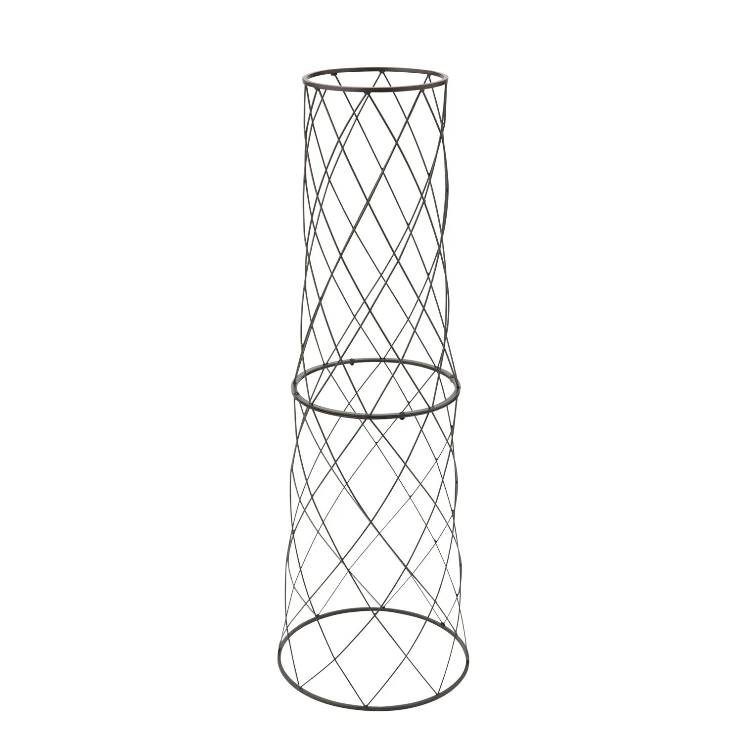 Large Metal Planter/Pot Trellis, 46"H,47m3020