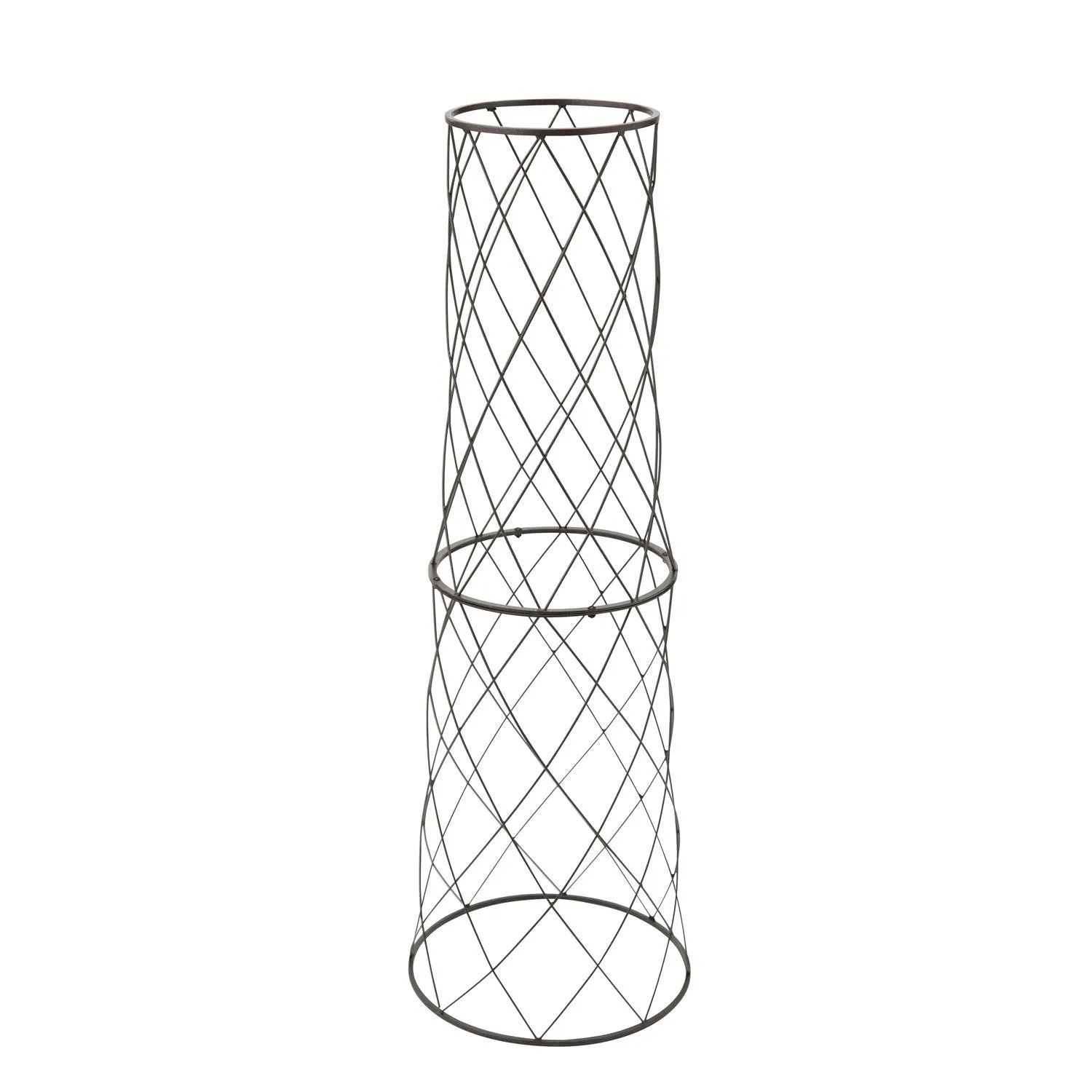 Large Metal Planter/Pot Trellis, 46"H,47m3020