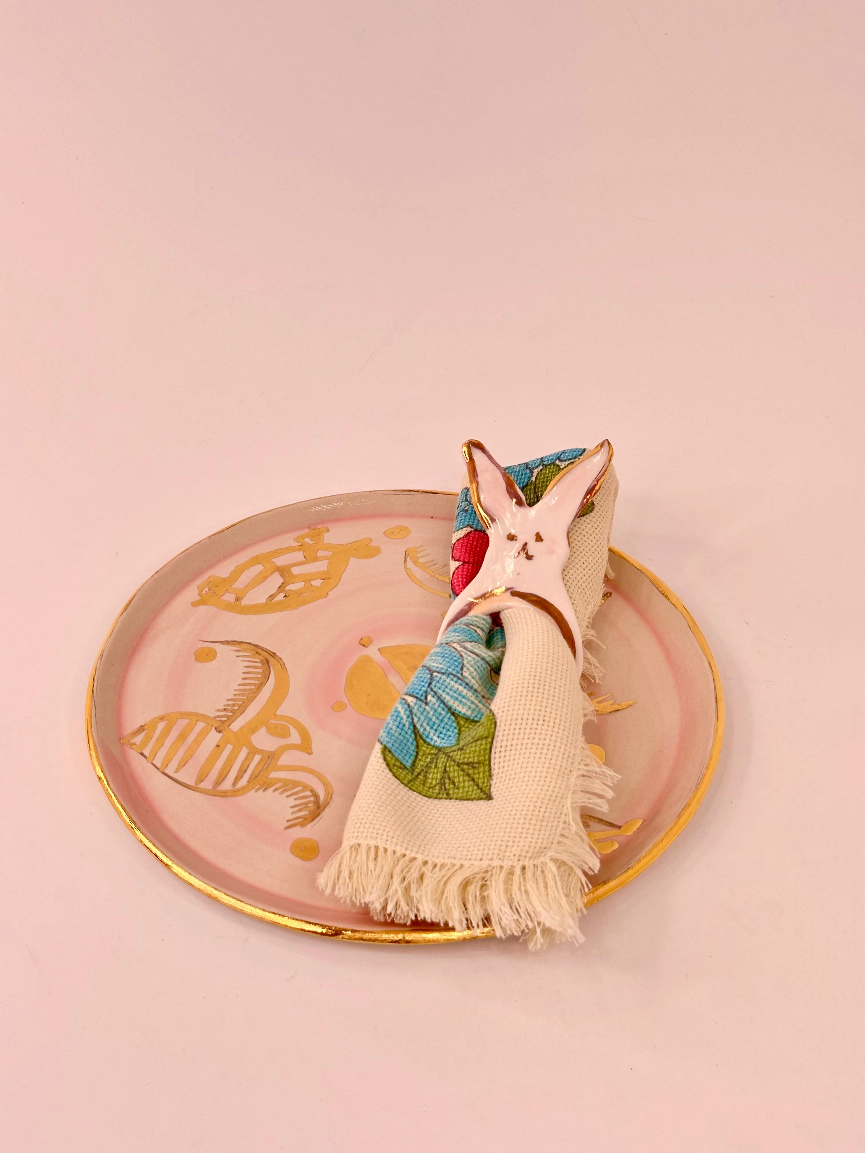 Lost Bunnies Napkin Ring