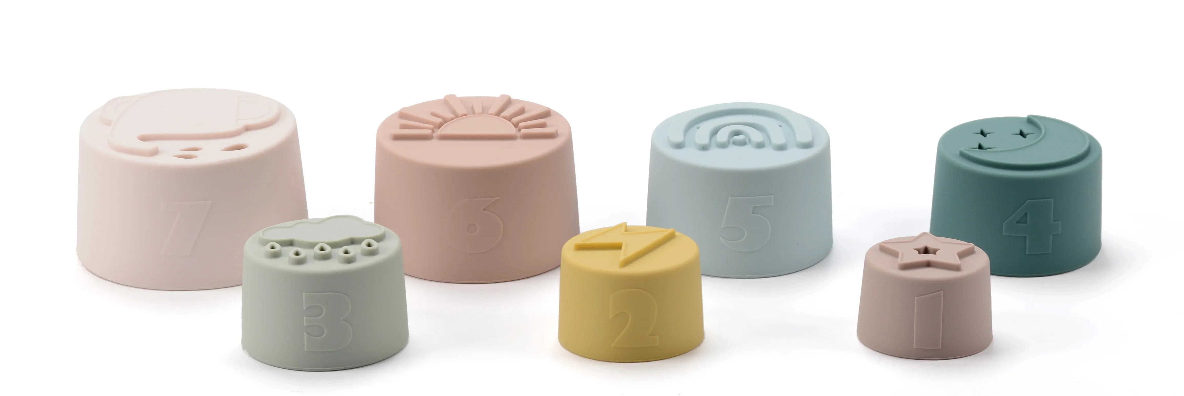 Loulou Lollipop Stacking Cups Set