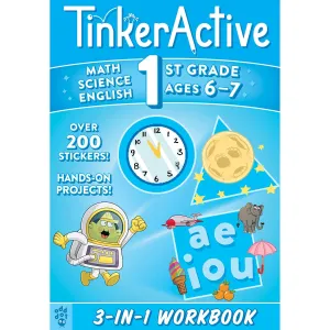 Macmillan Publishers: TinkerActive 3-in-1 Workbook - 1st Grade