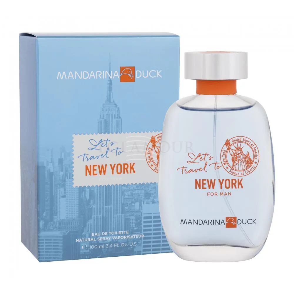 Mandarina Duck Let'S Travel To New York For Man Perfume For Men EDT 100ml