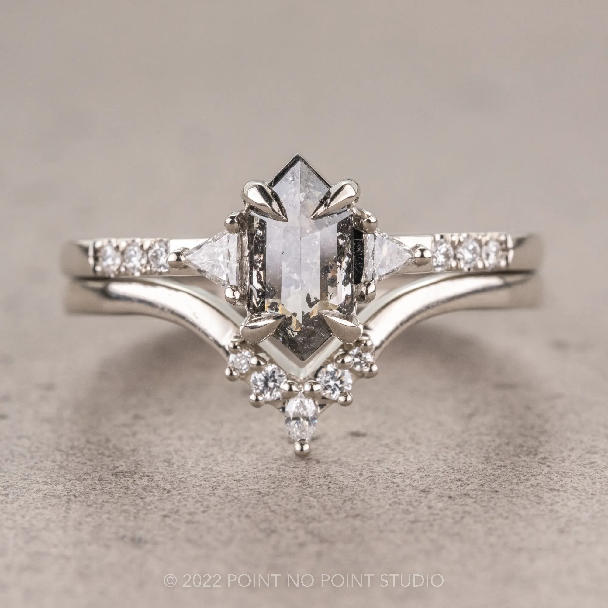 Marquise Diamond Freya Band, Platinum