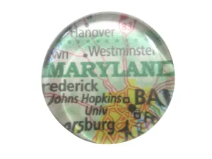 Maryland State Map Pendant Magnet