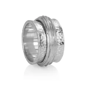 Meditation Ring Essence Sterling Silver Spinning Band