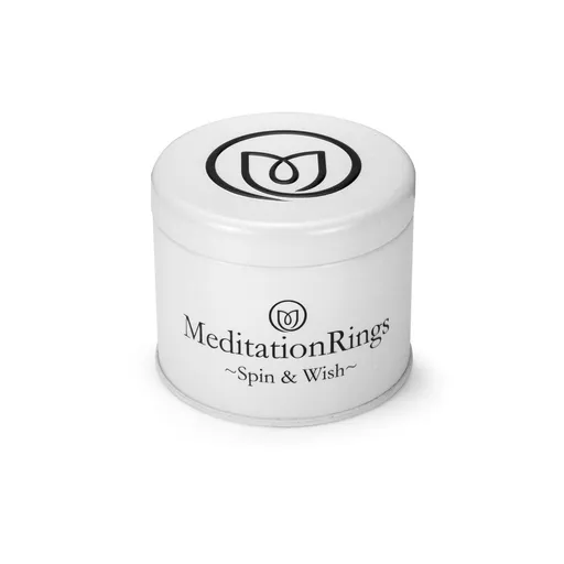 Meditation Ring Serenity Sterling Silver Spinning Band