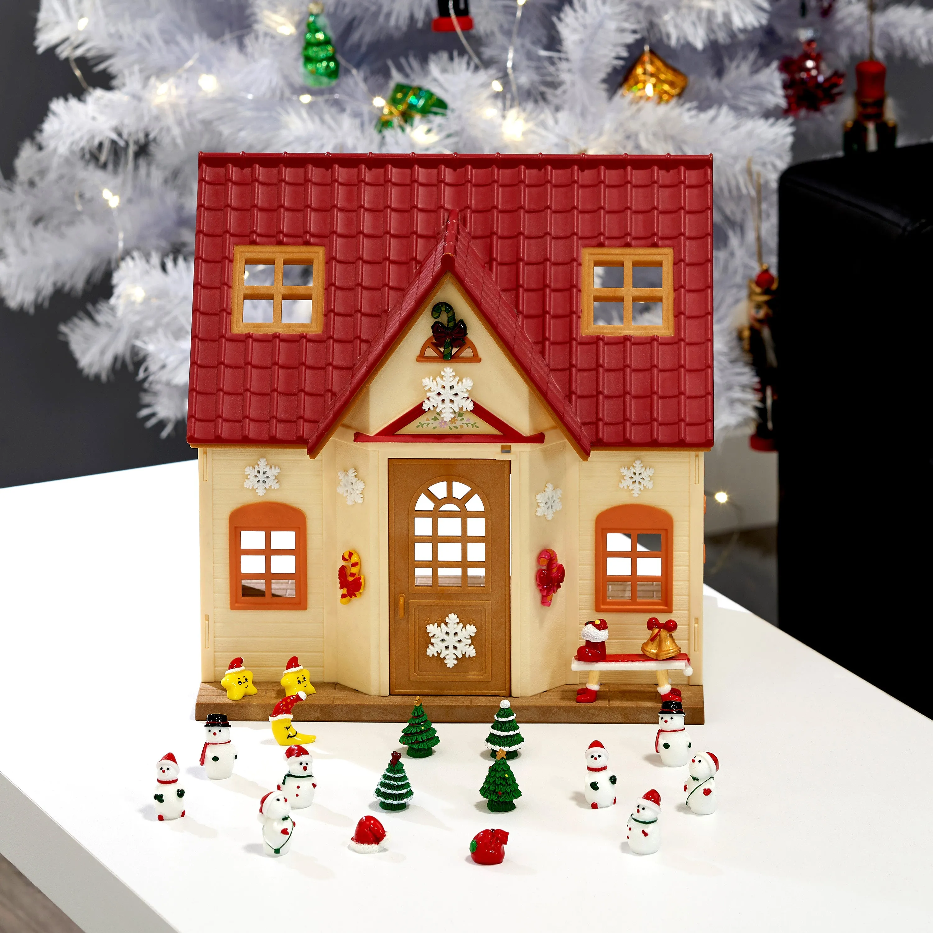 Miniature Christmas Doll House Figurines