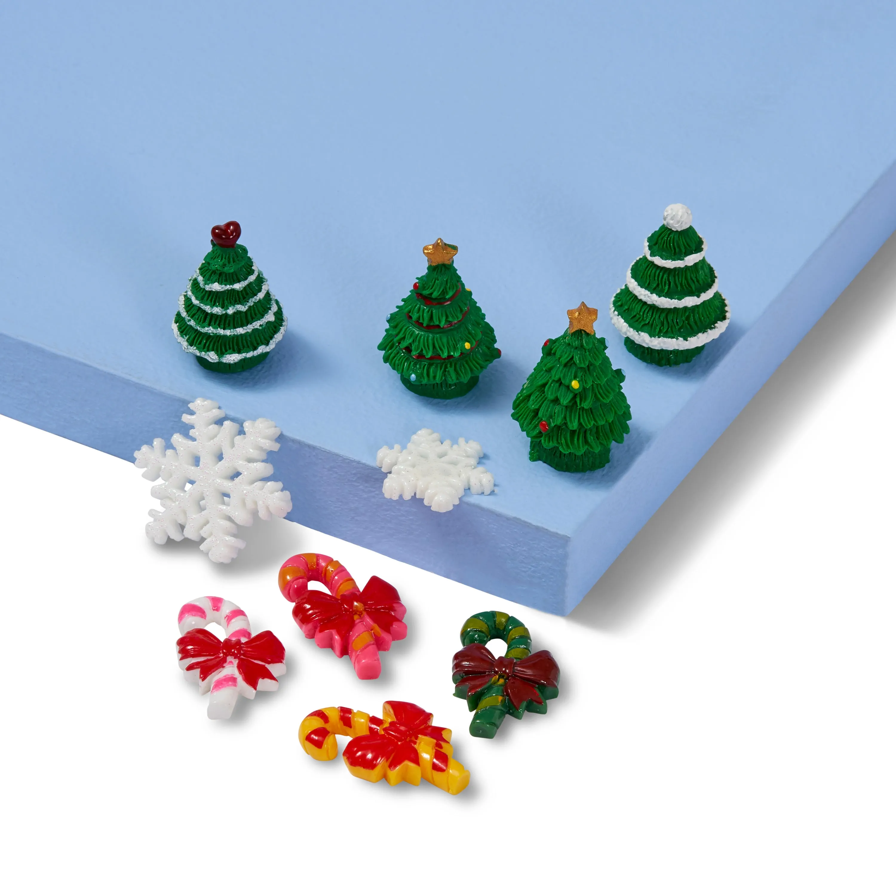 Miniature Christmas Doll House Figurines