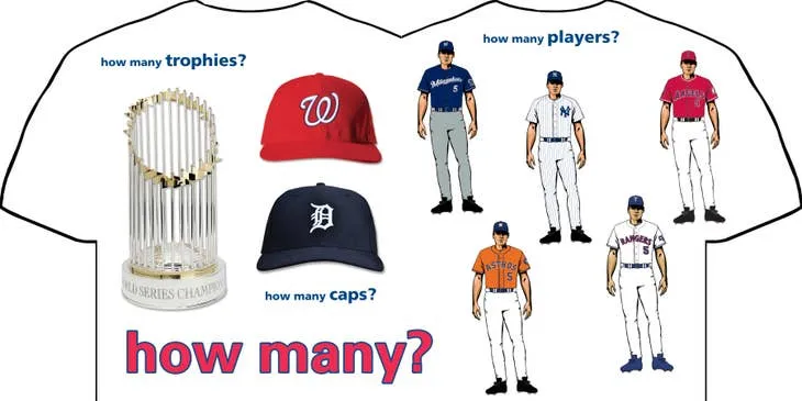 MLB Baseball 123 - My First Counting Book
