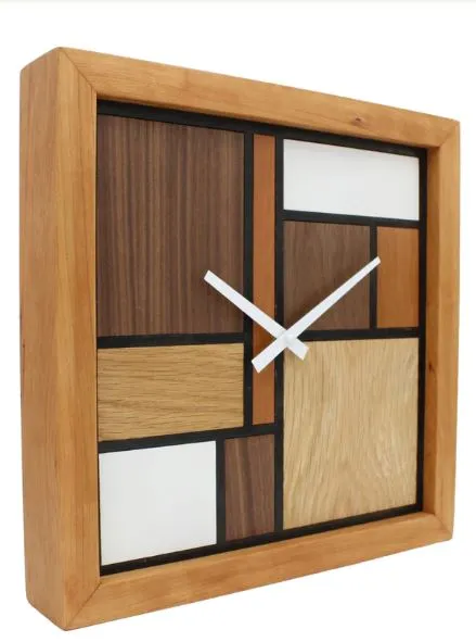 Mondrian Clock