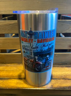 Mt. Rainier Harley-Davidson® Seattle Travel Mug *Sale*