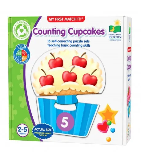 My First Match It! Counting Cupcakes