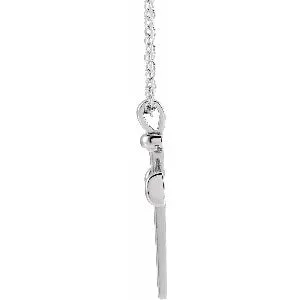 Nail Cross 18" Necklace R42392