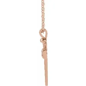 Nail Cross 18" Necklace R42392