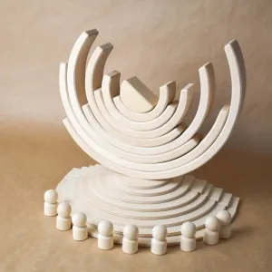 Natural Large Rainbow Semicircles Building Boards