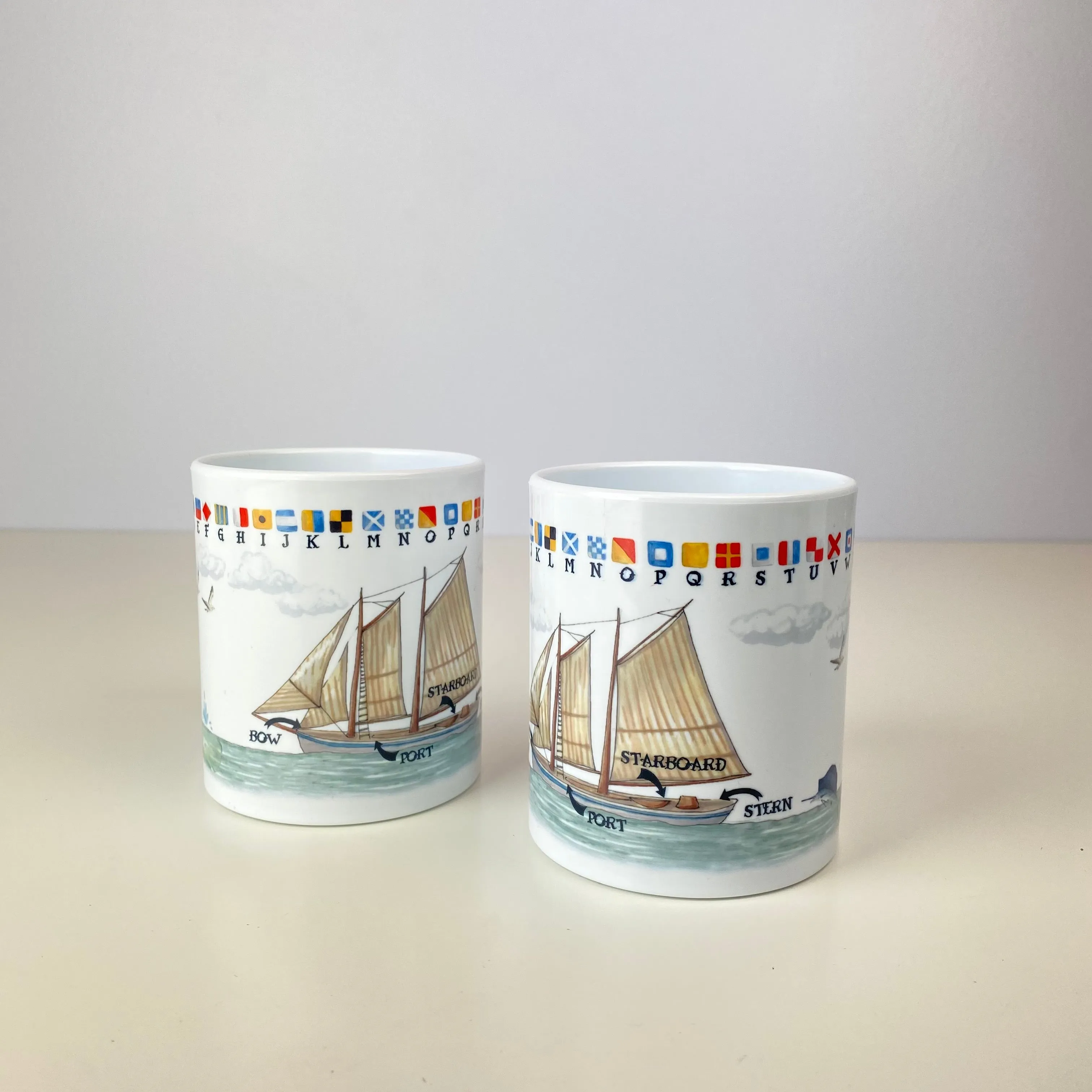 Nautical Flag 11 oz. Plastic Mug
