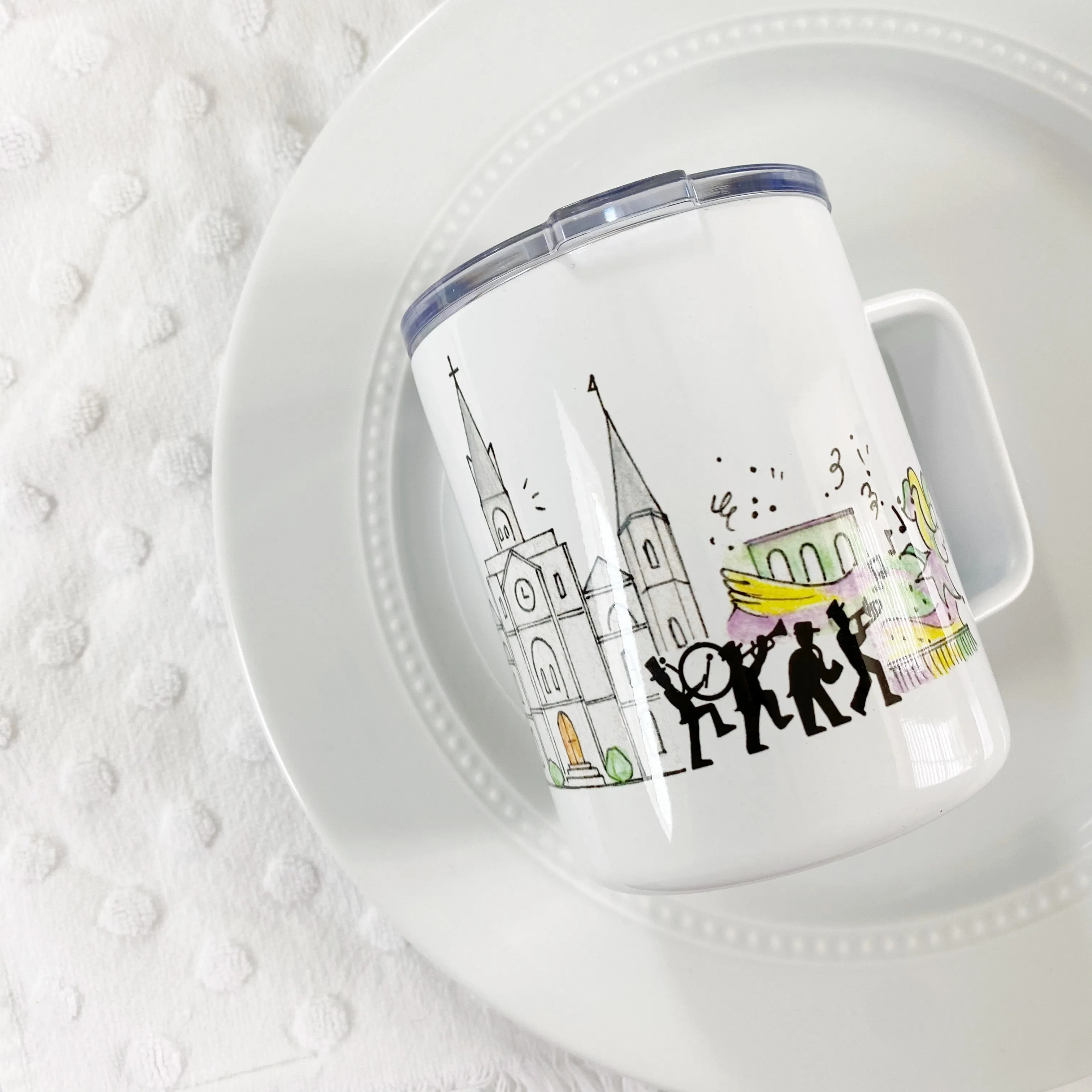 New Orleans, Louisiana Travel Mug