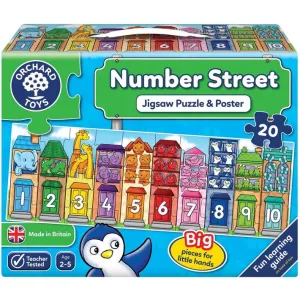 Number Street Jigsaw