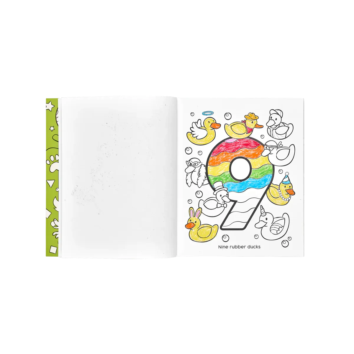 Ooly 123: Shapes   Numbers Toddler Coloring Book