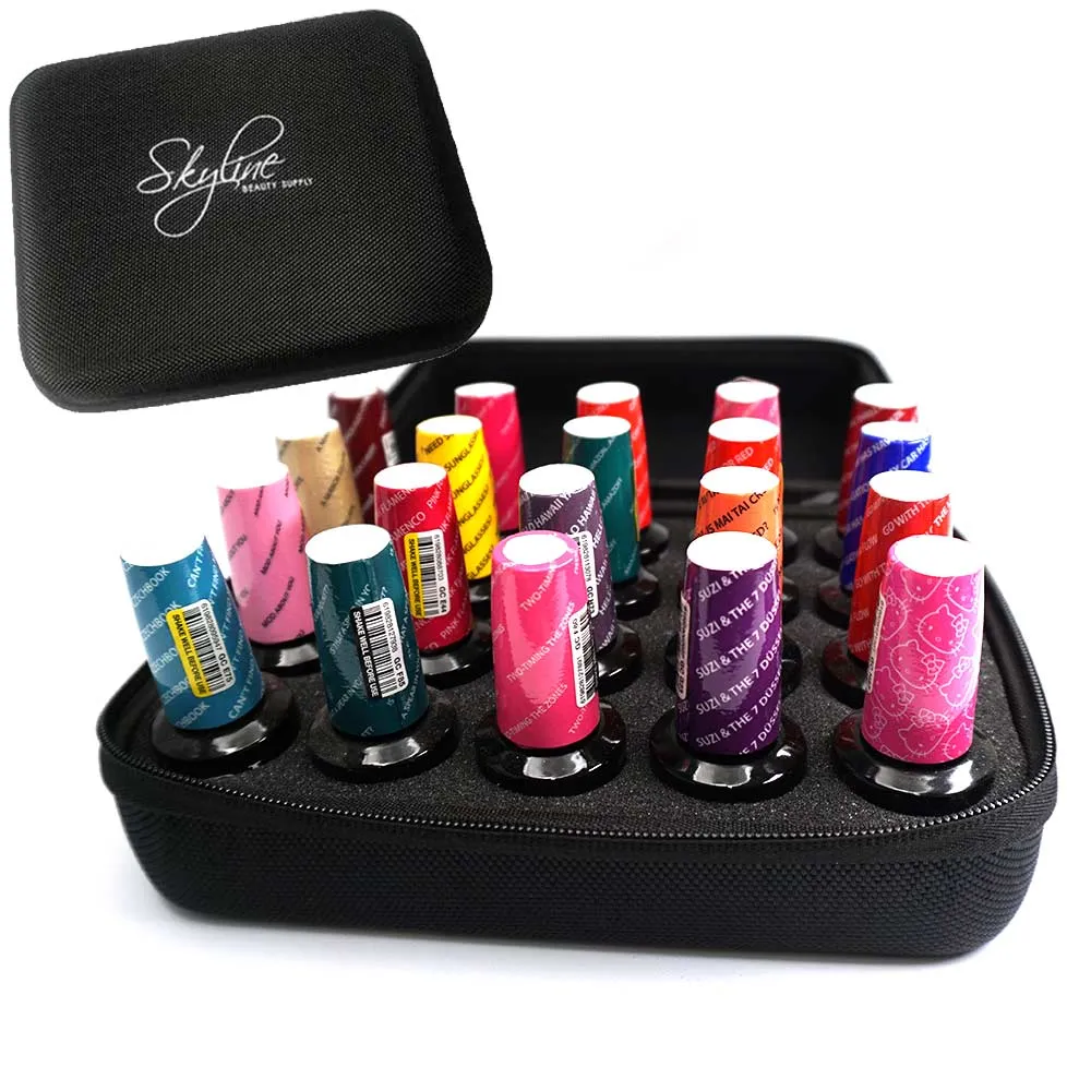 OPI Gel Color 20pcs   SKYLINE Polish Travel Case
