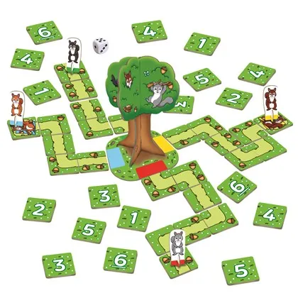 ORCHID TOYS - NUTTY NUMBERS PUZZLE