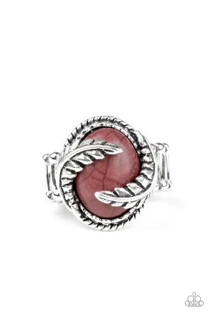 Palm Panache - Brown Ring