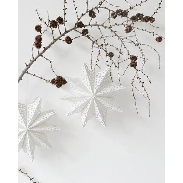 Paper Snowflakes Stars 22CM