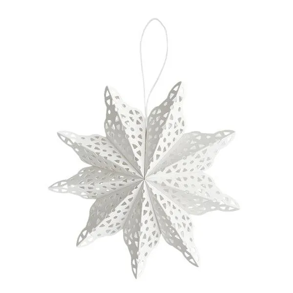 Paper Snowflakes Stars 22CM