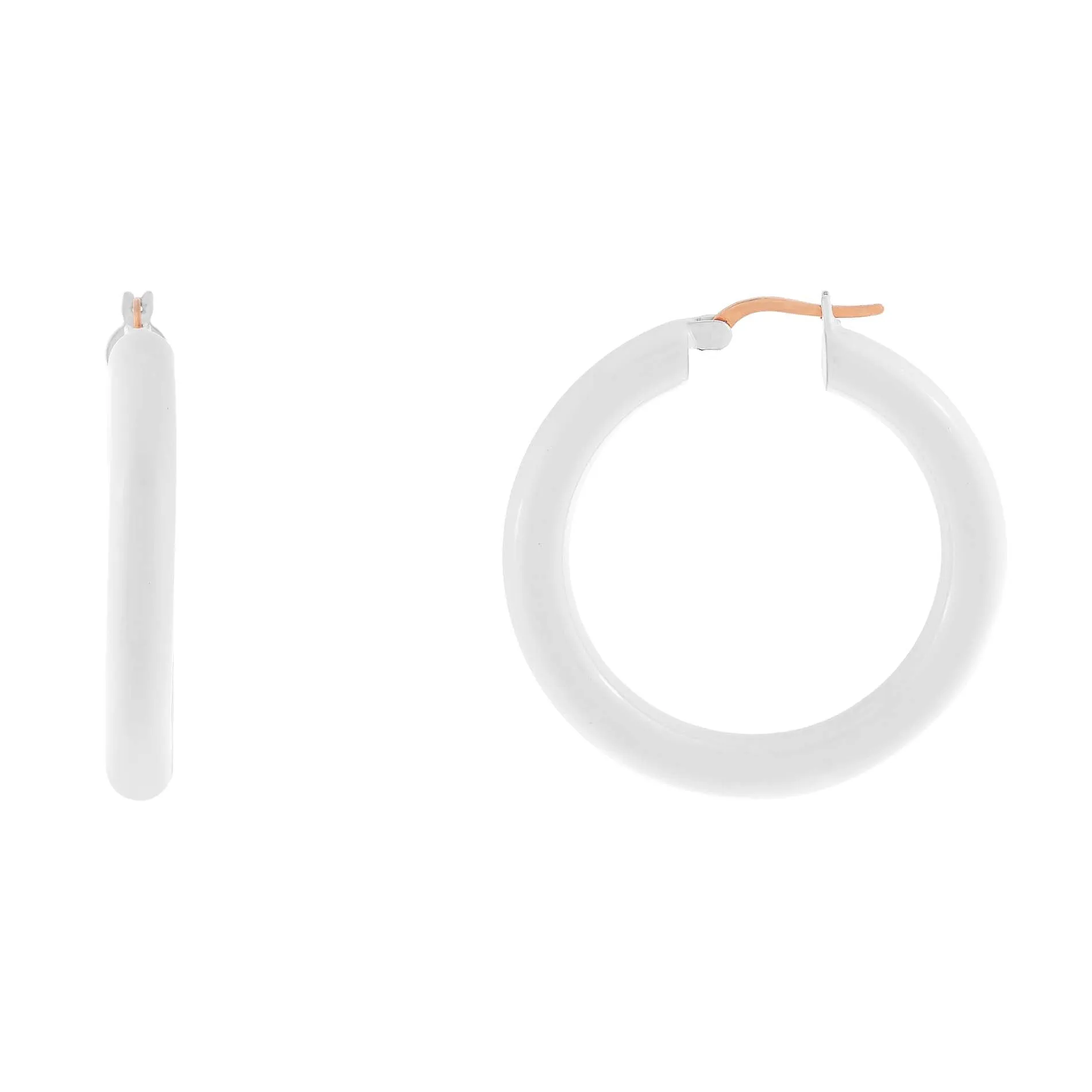 Pastel Colored Hoop Earring
