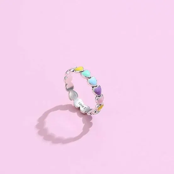 Pastel Sweethearts Ring