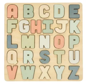 Pearhead Alphabet Puzzle Wooden Toy