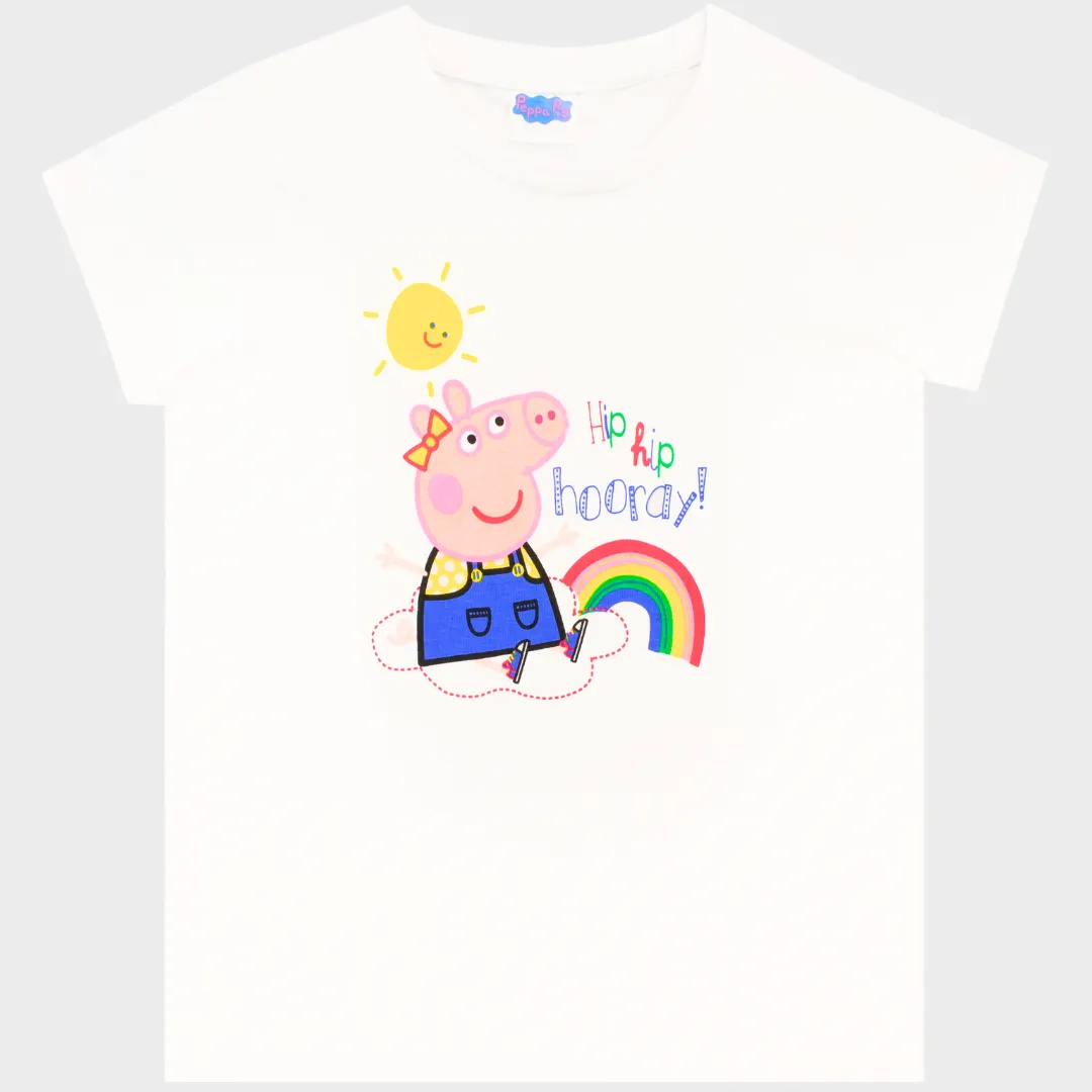 Peppa Pig T-shirt Hip Hip Hooray