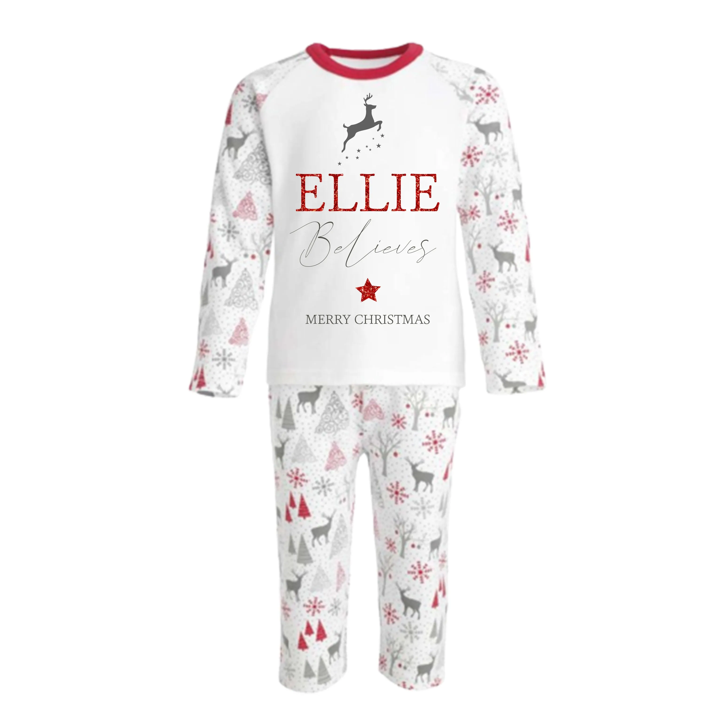 Personalised Family Christmas Pyjamas