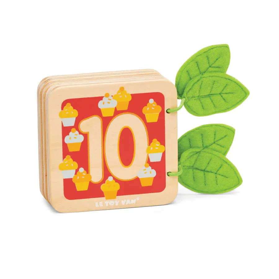 Petilou® 123 Numbers Wooden Book