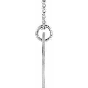 Pierced 15 mm Disc 16-18" Necklace or Pendant 87235