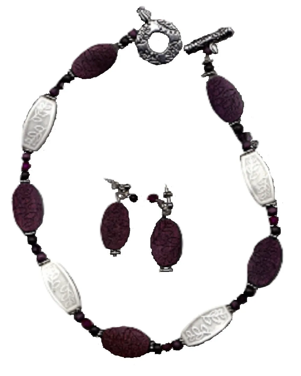Plum Wine Jewelry Set (special order - sold out)