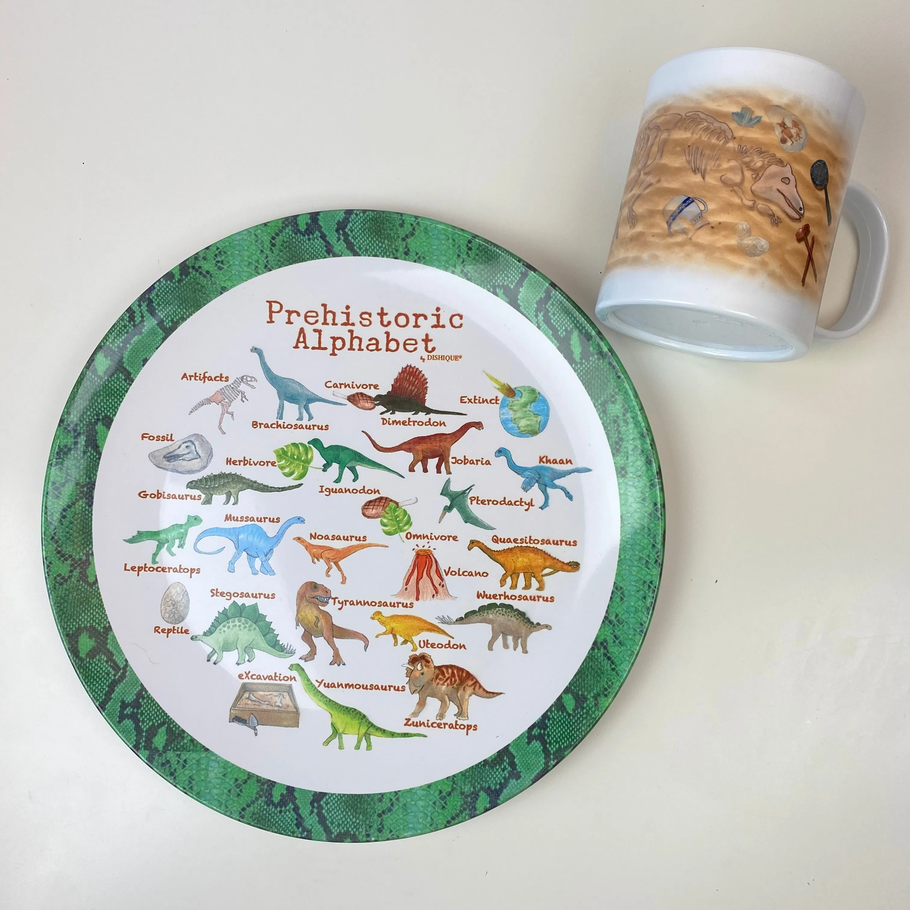 Prehistoric Archaeological Dig Site11 oz. Plastic Mug