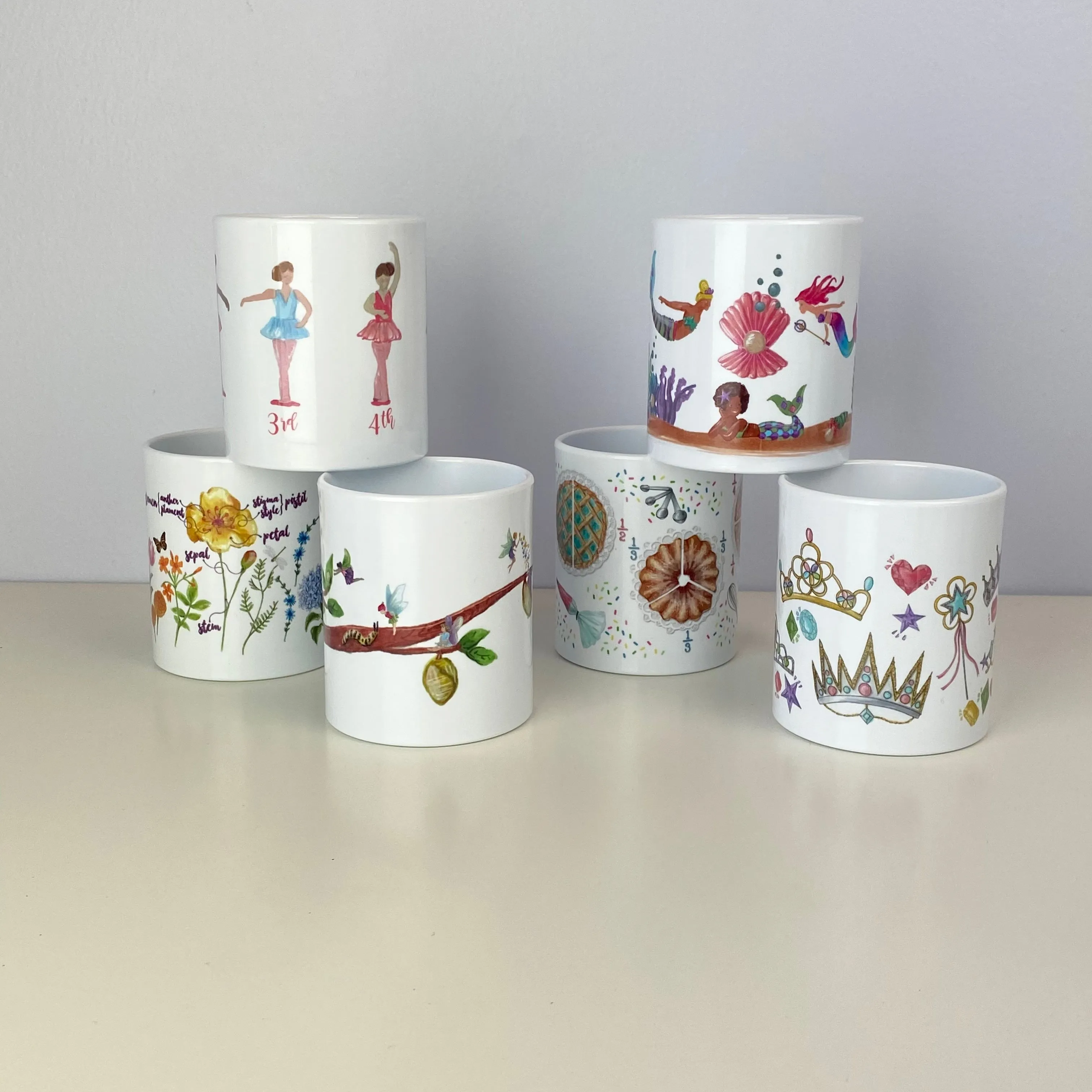 Princess Crown Shapes 11 oz. Plastic Mug