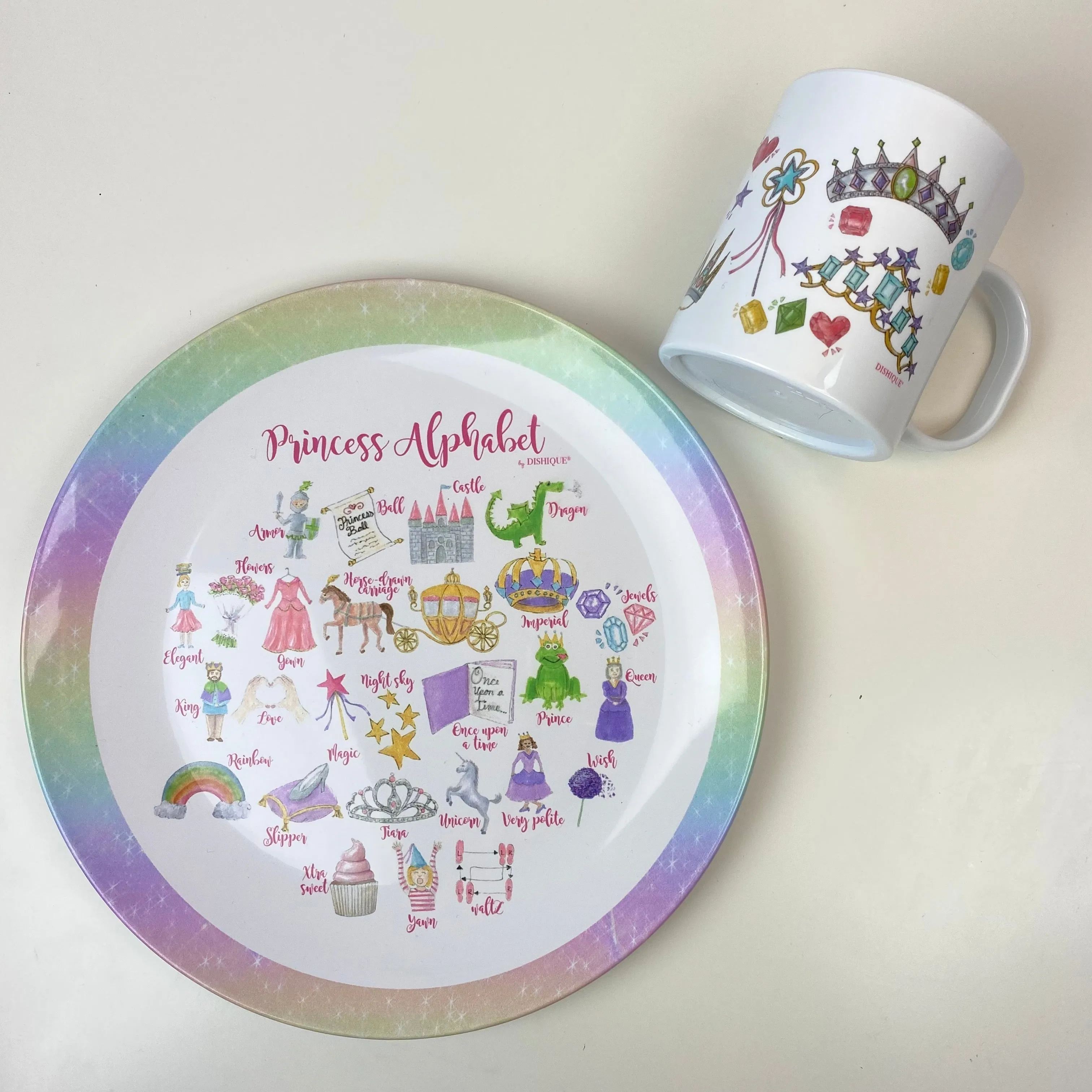 Princess Crown Shapes 11 oz. Plastic Mug