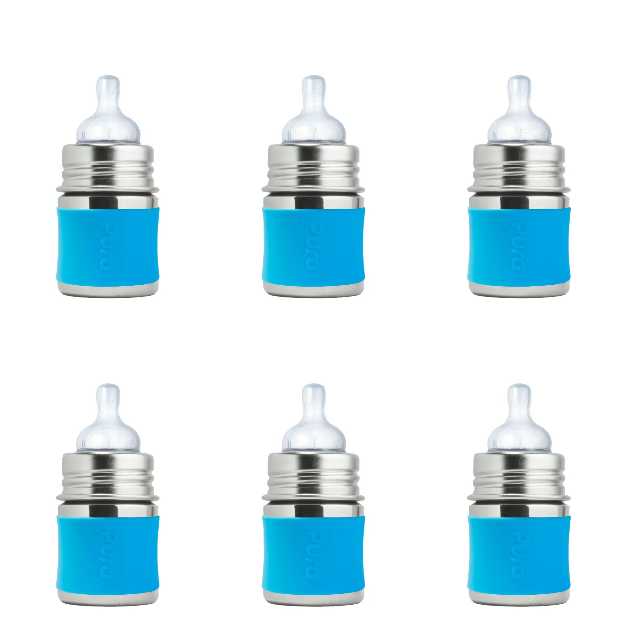 Pura Kiki - 150ml Infant Bottles (Pack of 6)
