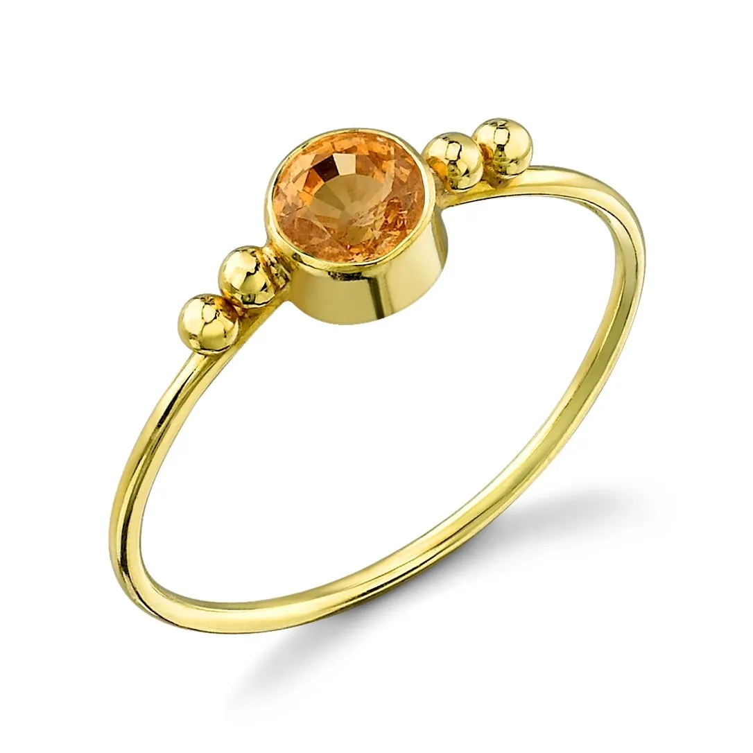 Pure Citrine Ring